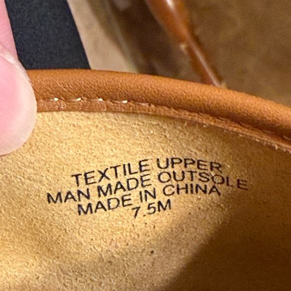Talbots Tan Espadrilles with Brown Trim - Picture 8 of 8